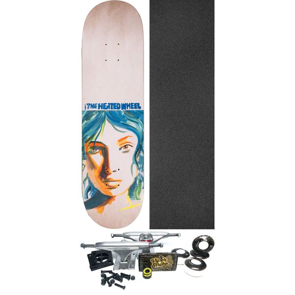 The Heated Wheel Jacklyn Skateboard Deck - 8.38" x 32" - Complete Skateboard Bundle